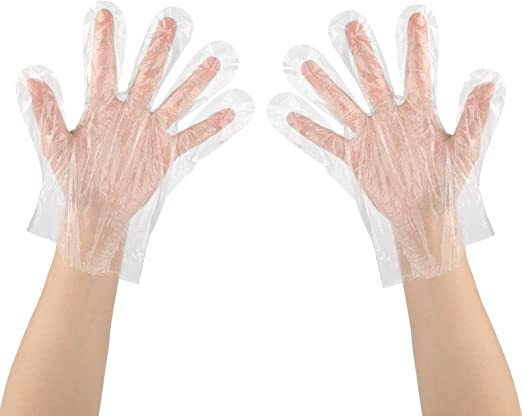 Poly/Hybrid Powder Free Gloves (L)