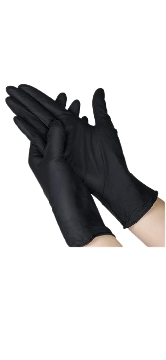 Heavy Duty Nitrile Powder Free  Gloves (Medium)