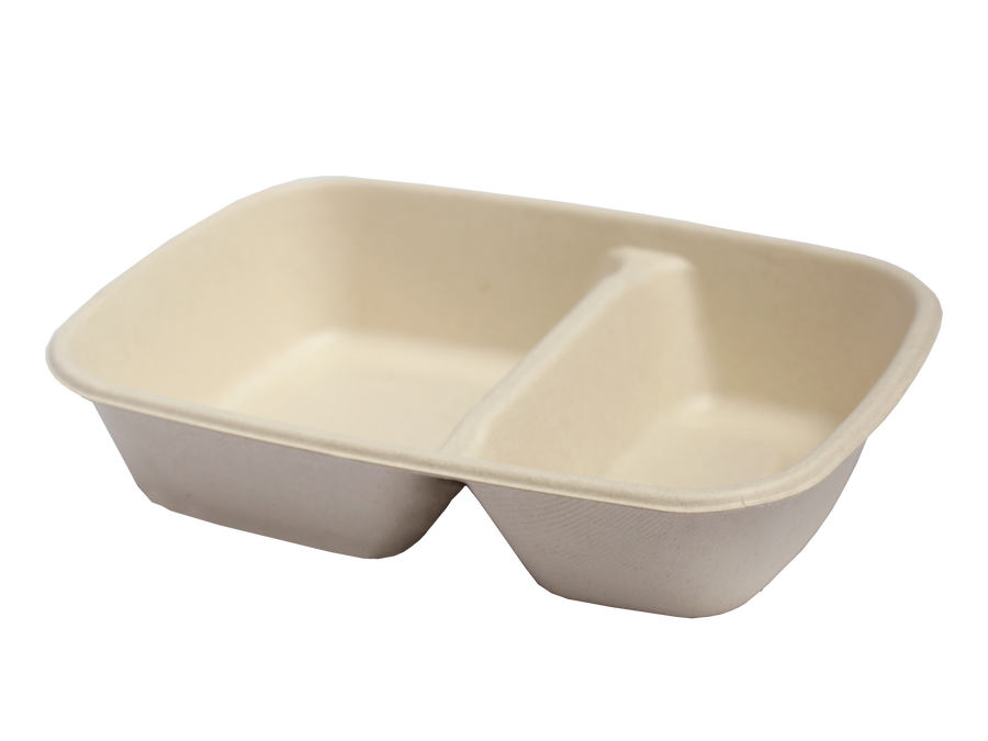 28oz 2-C Rectangular Fiber Container – Simply Pak