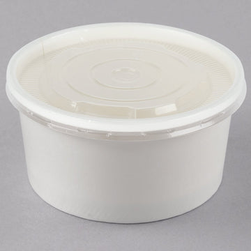 12oz / 16oz Clear Hot/Cold Cup Lid -112mm
